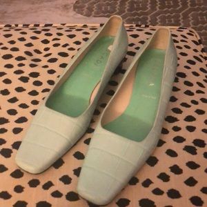 Escada Mint Green Pump 7.0M